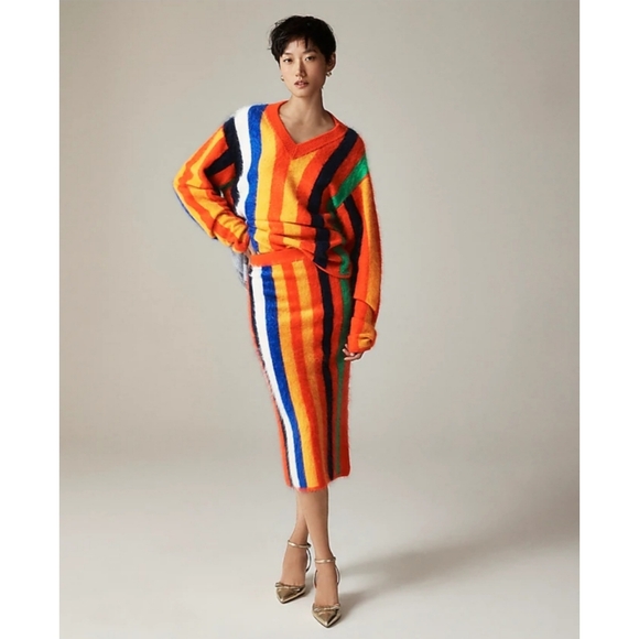J. Crew Dresses & Skirts - Christopher John Rogers X J.Crew brushed cashmere pencil skirt
